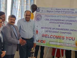 Inauguration of Students Chapter at Dr. J J Magdum College