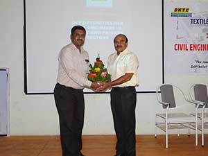 Lecture On Opportunities of Civil Engineer in Public and Private sector DKTE Ichalkaranji