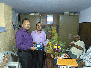 Felicitation of Er. S. M. Khatkalle, Friday, 3rd Dec 2014
