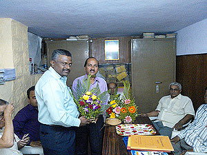 Felicitation of Er. S. M. Khatkalle, Friday, 3rd Dec 2014