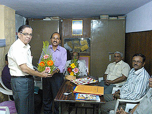 Felicitation of Er. S. M. Khatkalle, Friday, 3rd Dec 2014