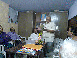 Felicitation of Er. S. M. Khatkalle, Friday, 3rd Dec 2014