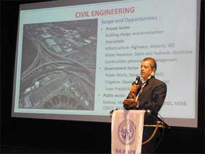  Seminar on CAREER OPPORTUNITIES IN ENGINEERING & CENTRALIZED ADMISSION PROCESS.
