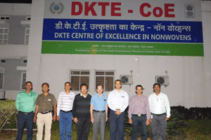  Visit to DKTE Centre of Excellence in Nonwovens