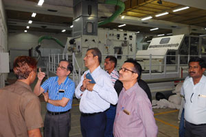  Visit to DKTE Centre of Excellence in Nonwovens